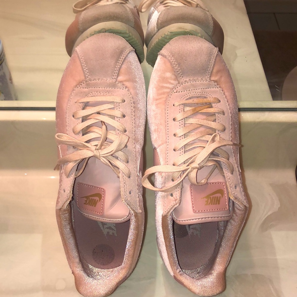 Pink Nike Cortez